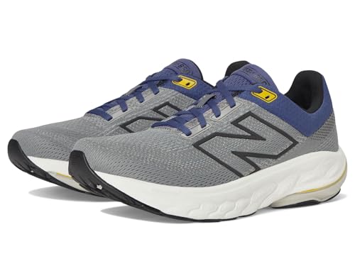 New Balance Men's Fresh Foam X 860 V14 Running Shoe, Slate Grey/Dream State/Ginger Lemon, 14
