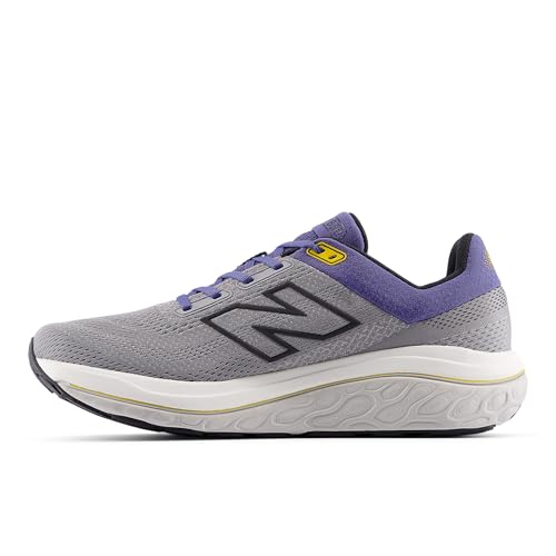 New Balance Men's Fresh Foam X 860 V14 Running Shoe, Slate Grey/Dream State/Ginger Lemon, 7 Wide