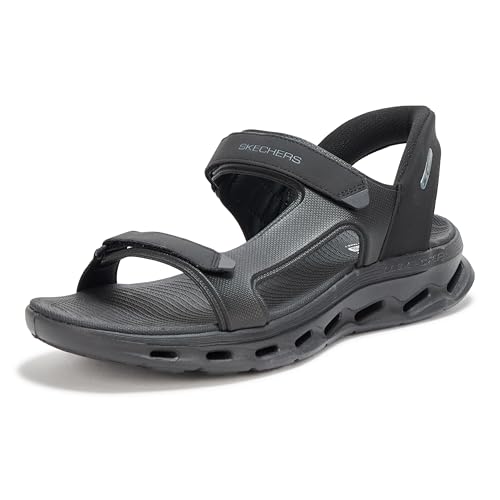 Skechers Men's Hands Free Slip-ins Go Walk Glide Step 2.0 Quarter Strap Sandal Sport