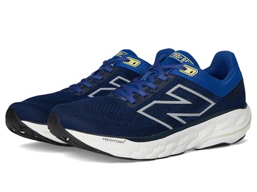 New Balance Men's Fresh Foam X 860 V14 Running Shoe, Galaxy Blue/Nb Navy/Winter Grass, 9 Wide