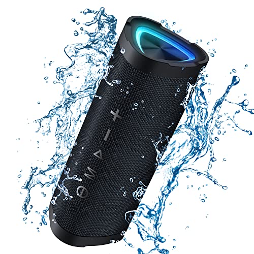 Vanzon Bluetooth Speakers, V40 Portable Wireless Speaker V5.0 with 24W Loud Stereo Sound, 24H Playtime, TWS & IPX7 Waterproof, Suitable for Travel, Home and Outdoors