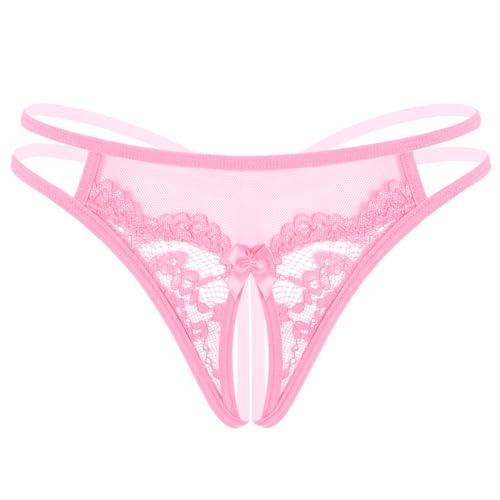 Avidlove Women Lace Panties Floral Lace Briefs Mesh Hollow Out G-String Thongs T-back Underwear 1-4 Pack