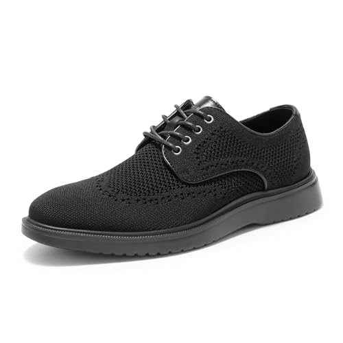 Bruno Marc Men's MaxFlex Dress Breathable Lace-Up Comfortable Fashion Oxfords Casual Shoes