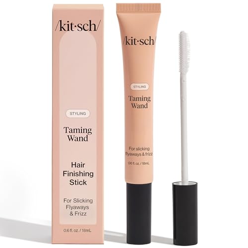 Kitsch Fly Away Stick for Hair - Edge Control Stick for Flyaways, Baby Hairs & Bangs - Taming Wand Hair Mascara - Travel Size Styling Essential ?C 18mL